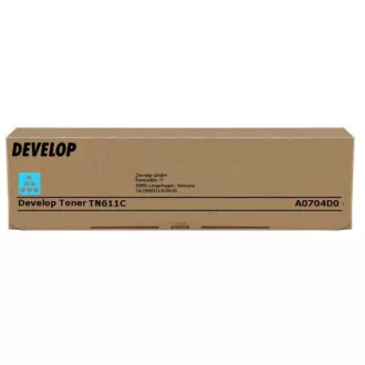 Develop TN-611 (A0704D0) - toner, cyan (azúrkék) Develop TN-611 (A0704D0) - toner, cyan (azúrkék)