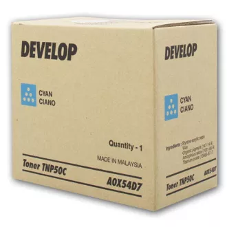 Develop TNP-50 (A0X54D7) - toner, cyan (azúrkék) Develop TNP-50 (A0X54D7) - toner, cyan (azúrkék)