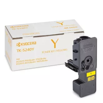 Kyocera TK-5240 (TK-5240Y) - toner, yellow (sárga)
