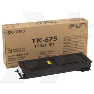 Kyocera TK-675 (TK675) - toner, black (fekete )