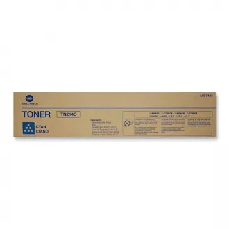 Konica Minolta TN-214 (A0D7454) - toner, cyan (azúrkék)