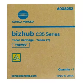 Konica Minolta TNP-22 (A0X5252) - toner, yellow (sárga)