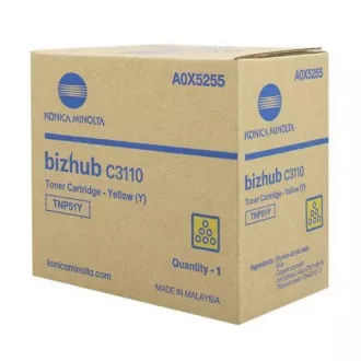 Konica Minolta TNP-51 (A0X5255) - toner, yellow (sárga)