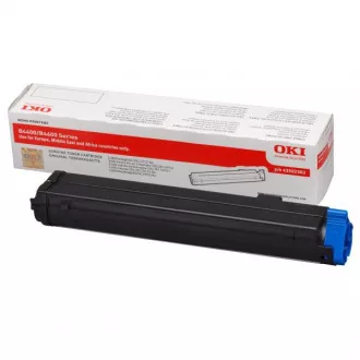 Oki 43502302 - toner, black (fekete )