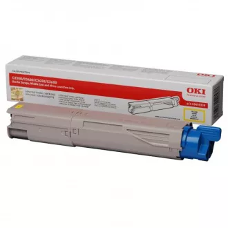 Oki C3300n (43459329) - toner, yellow (sárga)
