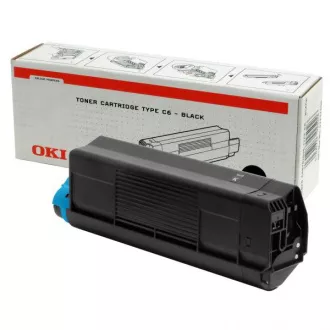 Oki C5100 (42127408) - toner, black (fekete )