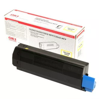 Oki C5250 (42127454) - toner, yellow (sárga)