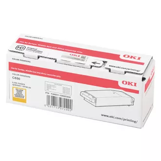 Oki 09006129 - toner, yellow (sárga)
