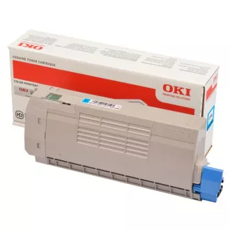 Oki 46507615 - toner, cyan (azúrkék)