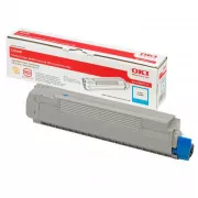 Oki C8600 (43487711) - toner, cyan (azúrkék)