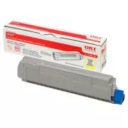 Oki C8600 (43487709) - toner, yellow (sárga)