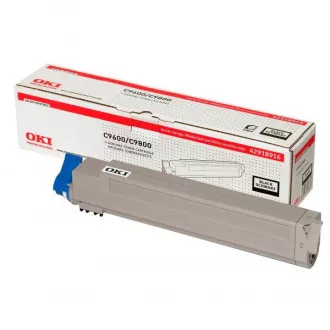Oki C9600 (42918916) - toner, black (fekete )
