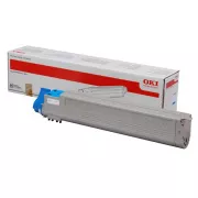 Oki 43837131 - toner, cyan (azúrkék)