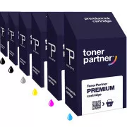 MultiPack TonerPartner Patron PREMIUM a HP 72 (C9370A, C9371A, C9372A, C9373A, C9374A, C9403A), black + color (fekete + színes) számára
