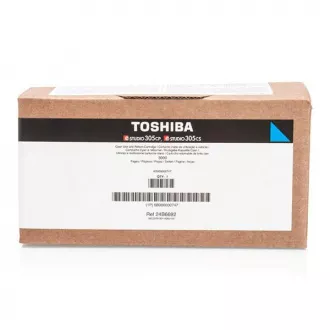 Toshiba 6B000000747 - toner, cyan (azúrkék)