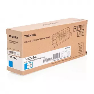 Toshiba T-FC34EC - toner, cyan (azúrkék)