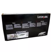 Lexmark C734X24G - optikai egység, black + color (fekete + színes)