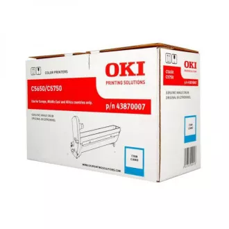 Oki 43870007 - optikai egység, cyan (azúrkék)