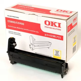 Oki C5800 (43381721) - optikai egység, yellow (sárga) Oki C5800 (43381721) - optikai egység, yellow (sárga)