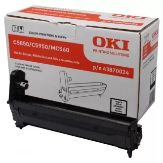 Oki 43870024 - optikai egység, black (fekete)