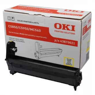 Oki 43870021 - optikai egység, yellow (sárga) Oki 43870021 - optikai egység, yellow (sárga)