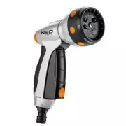 NEO TOOLS szórópisztoly 7 funkció, CLICK ON/OFF, narancssárga/fekete, 15-706