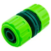Verto tömlőcsatlakozó tömlő rögzített csatlakoztatásához, műanyag, 3/4", zöld, 15G743