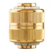 NEO TOOLS Csatlakozó fix tömlőcsatlakozáshoz, 3/4" sárgaréz, arany, 15-737