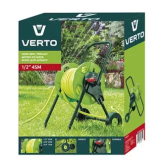 Verto kerti tömlő kocsi akár 45m 1/2