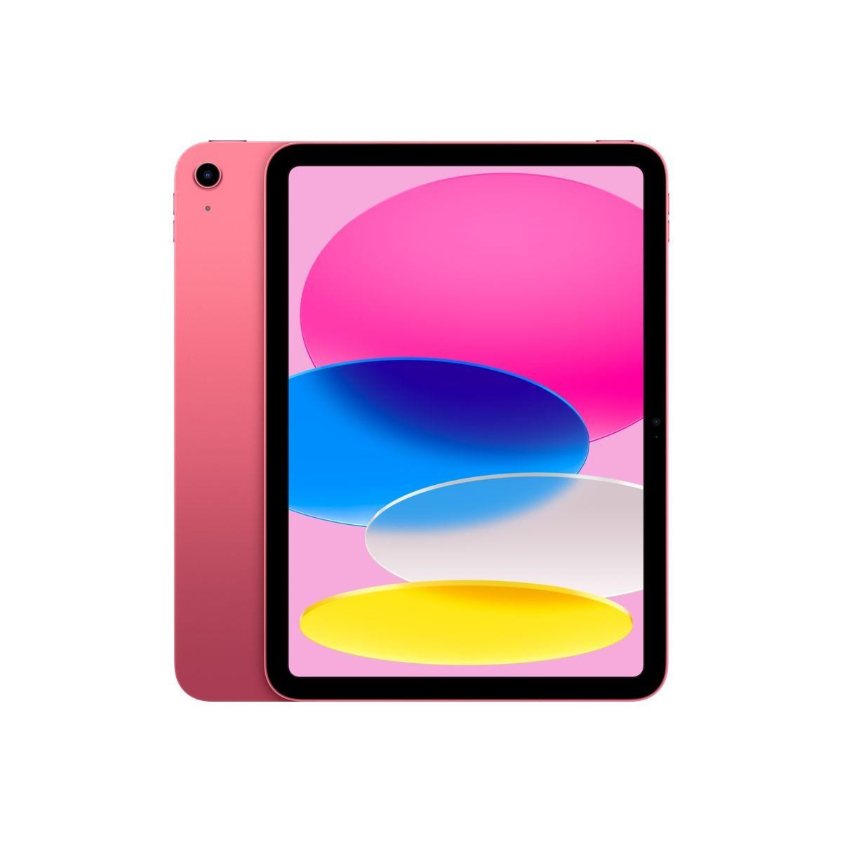 APPLE 10, 9" iPad (10. generáció) Wi-Fi 256GB - Rózsaszín