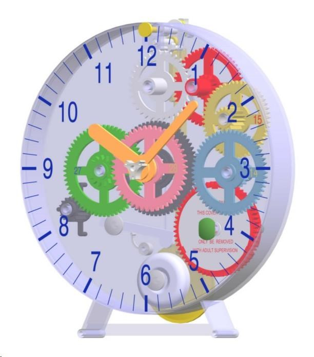 TechnoLine Modell Kids Clock, színes gyermekóra, készlet