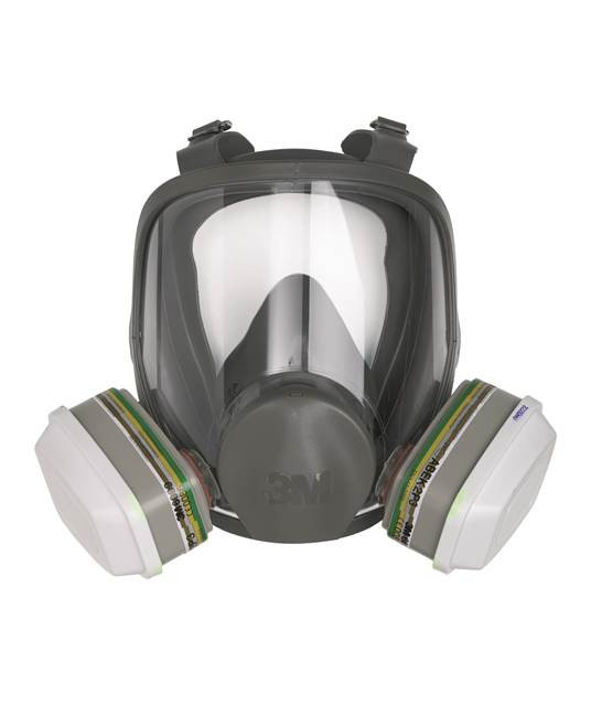 3M™Packable full face mask 6900, nagy M | F3001/M