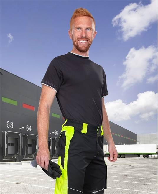 ARDON®NEON nadrág fekete és sárga 60 | H6401/60