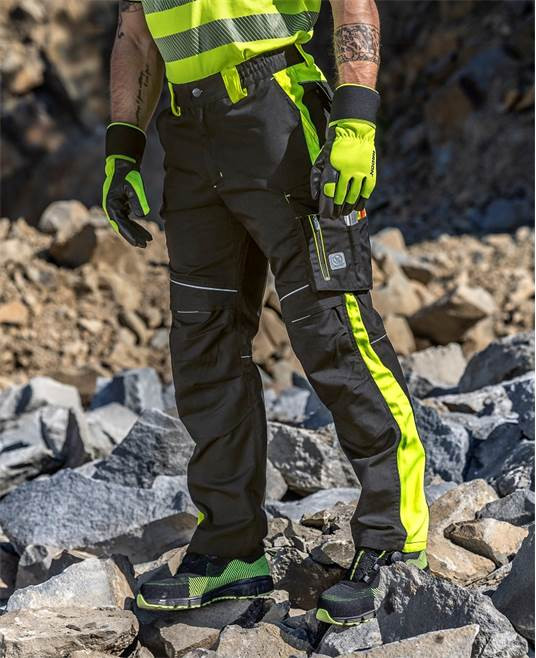 ARDON®NEON nadrág fekete-sárga 44 | H6401/44