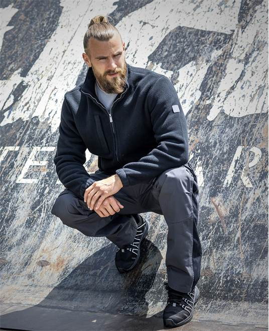ARDON®Polar 450 fleece kapucnis pulóver fekete | H9423/4XL