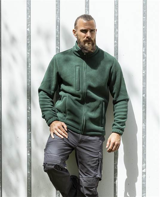 ARDON®Polar 450 fleece kapucnis pulóver zöld | H9431/2XL