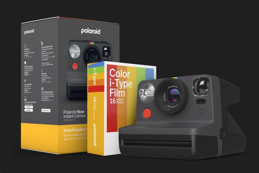 Polaroid Now Gen 2 E-box fekete