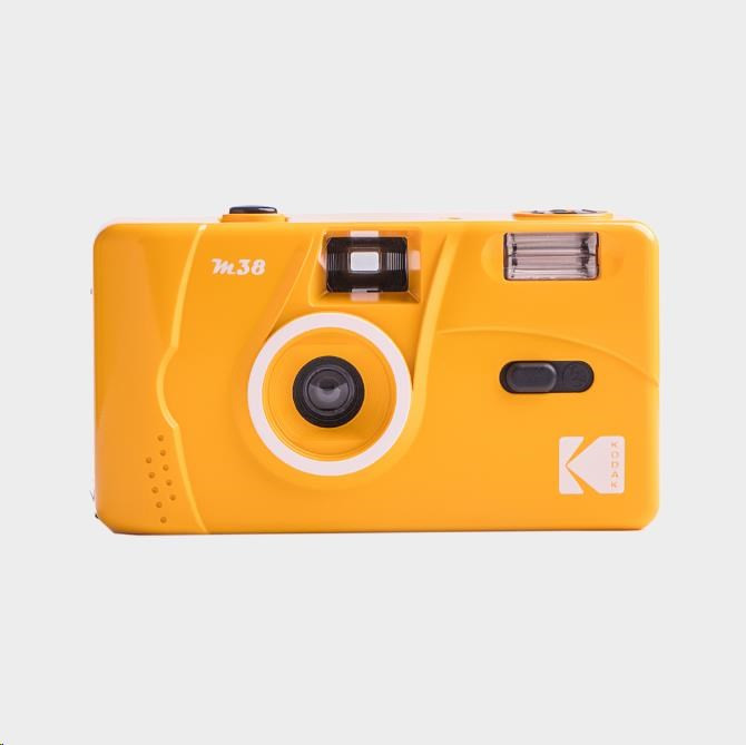 Kodak M38 újrafelhasználható fényképezőgép sárga