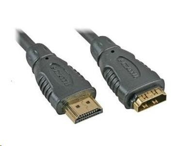 PREMIUMCORD HDMI-HDMI hosszabbító kábel 10m, aranyozott csatlakozókkal