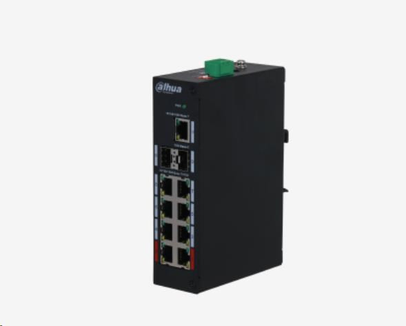 Dahua PFS3211-8GT-120-V2, 11 portos, felügyelet nélküli asztali switch 8 portos PoE-vel