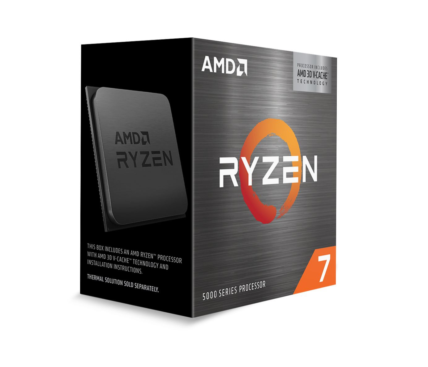 AMD processzor Ryzen 7 5700X AM4 Box (8 mag, 16 szál, 3,4 GHz / 4,6 GHz, 32 MB gyorsítótár, 65 W) hűtőborda nélkül