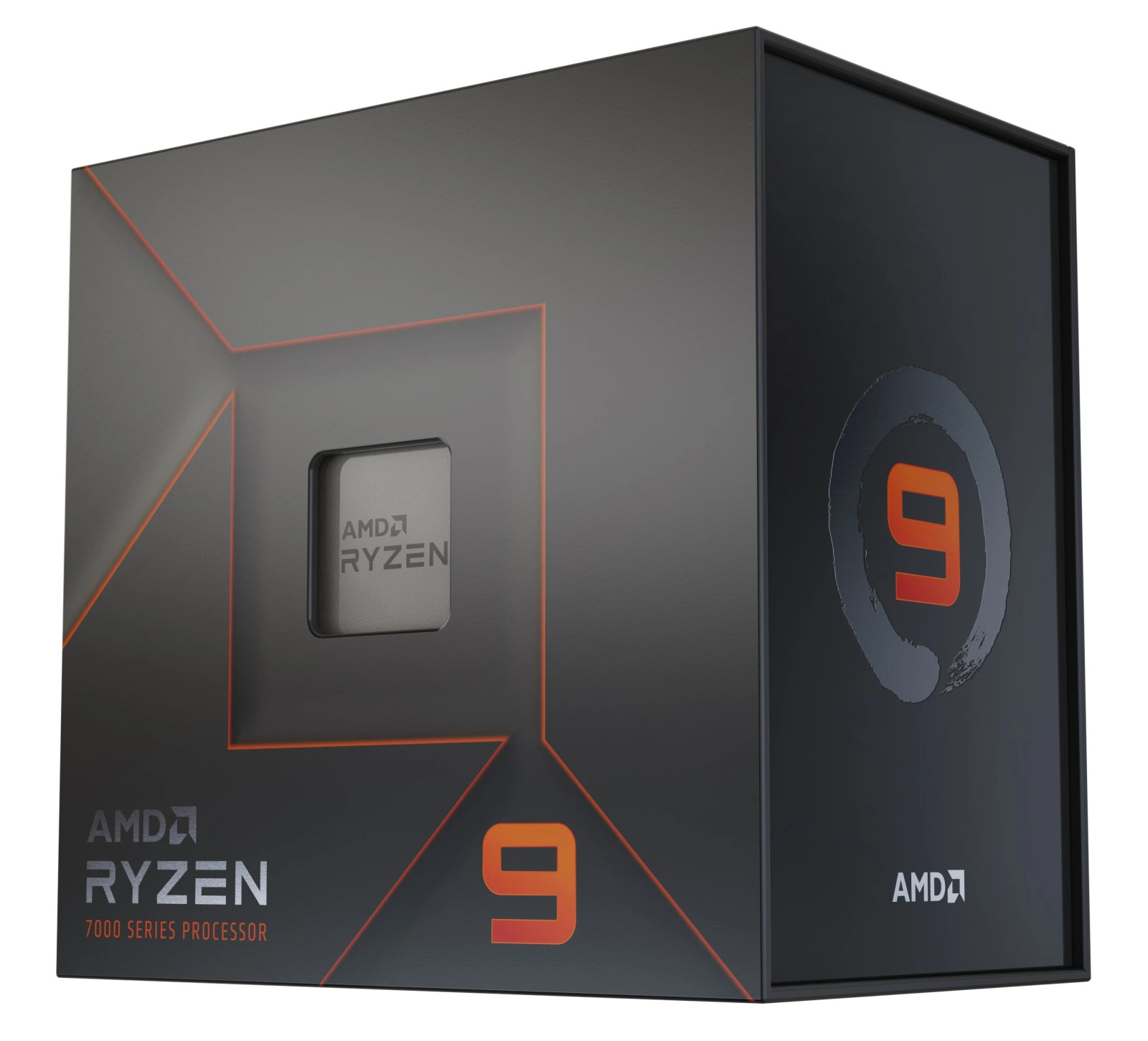 AMD processzor Ryzen 9 7900X AM5 Box (12 mag, 24 szál, 4,7GHz / 5,6GHz, 76MB gyorsítótár, 170W), Radeon grafikus, hűtőborda nélkül