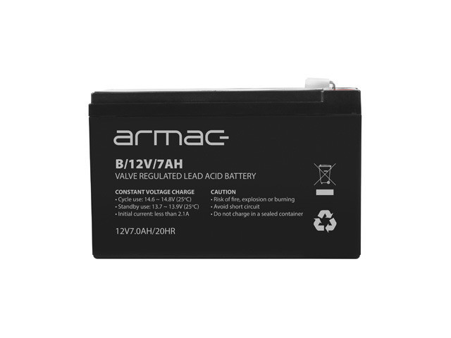 ARMAC UPS csere akkumulátor, 12V/7Ah