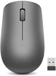 Lenovo 530/Office/Optikai/Vezeték nélküli USB/Fekete