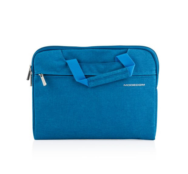 Modecom HIGHFILL táska 11,3" méretű laptopokhoz, 2 zsebbel, türkizkék színben