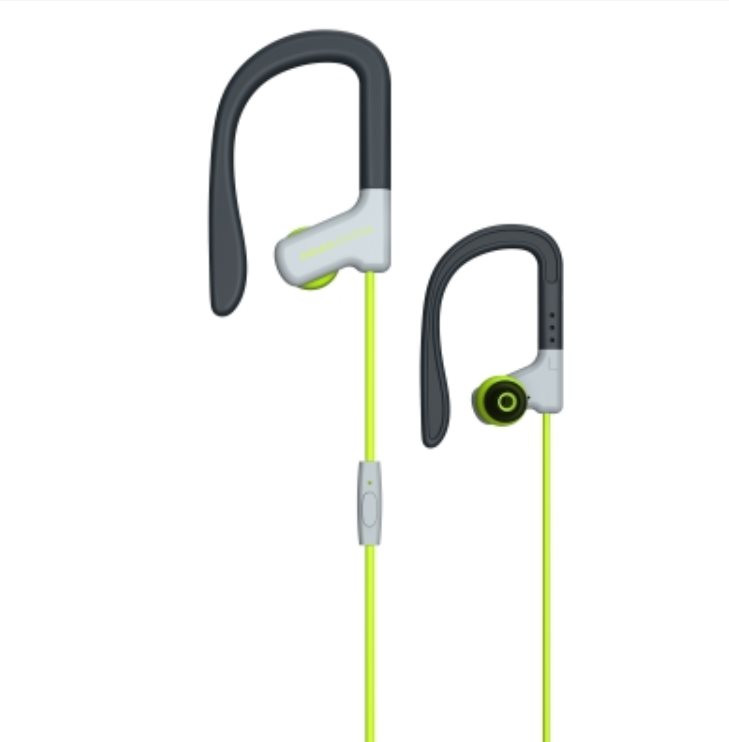 Energy Sistem fülhallgató Sport 1 Sárga, sport fülhallgató mikrofonnal, 3,5 mm-es csatlakozóval, 93dB ± 3dB