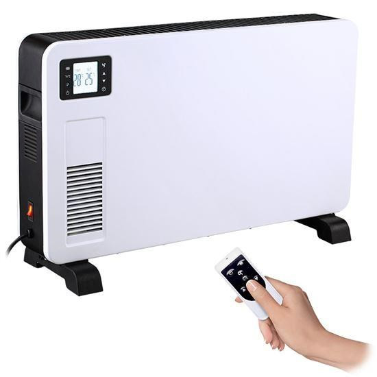 Solight meleglevegő konvektor 2300W, LCD, ventilátor, időzítő, állítható termosztát