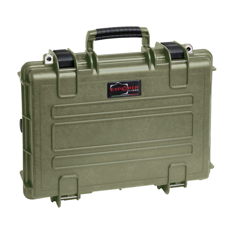 Explorer 4209 Zöld CV bőrönd (42x30x10 cm, habszivacs laptophoz 15" -ig, 2,4kg)