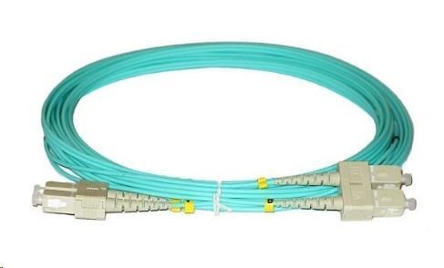 Duplex patch kábel MM 50/125, OM3, SC-SC, LS0H, 2m
