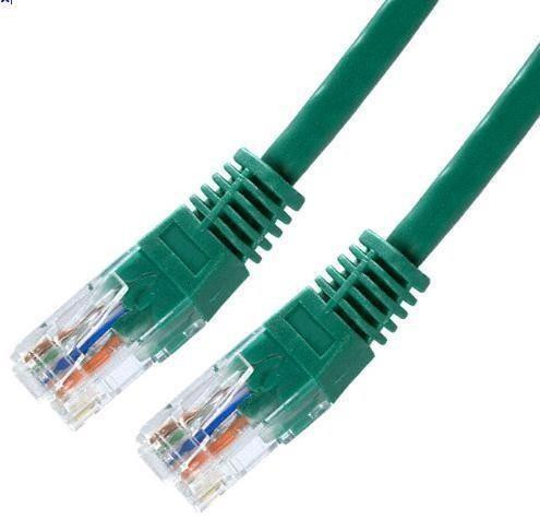 XtendLan patch kábel Cat6, UTP - 1m, zöld (eladó 10 db)